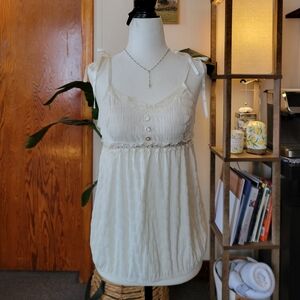 Intimissimi | Vintage Camisole with Lace Trim